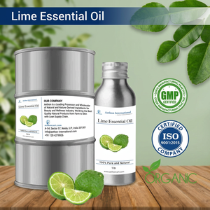 Aethon International Lime Essential Oil Italy Spa Fragrance Premium Quality Confectioner's Grade 100% Pure <b>Steam</b> Distilled - Product Image 3