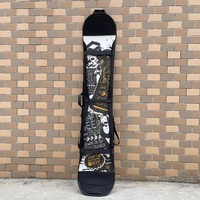 Logo personnalisé imprimé extérieur portable simple épaule ski housse de protection snowboard couverture