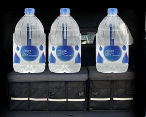 Caja de Almacenamiento Plegable de Gran Capacidad para Maletero de Coche, Impermeable, de Oxford 1680D, 57*33.5*29cm, Color Negro/Gris, Organizador para Maletero - Product Image 4