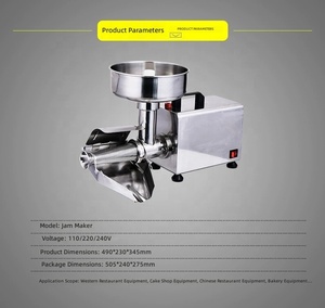 Máquina Despulpadora de Mango, Extractor de Pulpa de Fruta, Máquina para Hacer Jugo, Máquina para Moler Salsa de Tomate, Procesamiento de Frutas - Product Image 5