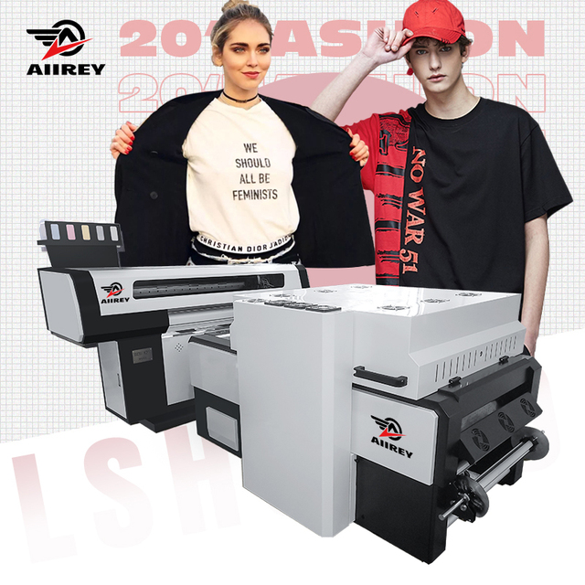 New Factory Dtf Printing Equipment Manufacturer 60CM Size PET Film Heat Transfer Dtf Printer L1118 with Powder Machine