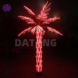 Luz LED de Palmera de Estilo Relajado con Brillo Tropical Cálido para Plaza, Centro Comercial, Hotel, Playa, Festival, Boda, Año Nuevo, Navidad - Product Image 5