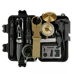 Kit di Pronto Soccorso e Set di Attrezzi Multifunzione per Sopravvivenza all'Aperto, Campeggio e Viaggi TS10 - Product Image 1