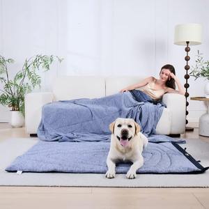 Traagschuim Hondenbed Met Coole Stof Afneembare Wasbare Multi-Scène Gebruik Voor Indoor Krat Auto Huis Slaapmat Voor Huisdieren - Product Image 3