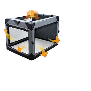 Groothandel Luxe Moderne 36 \ "Draagbare Opvouwbare Hondendrager Met Zachte Warme Deken Ritssluiting Opvouwbaar Voor Huistraining - Product Image 3