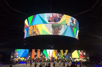 Pantalla LED Flexible con Subtítulos Desplazables, Funcionamiento Estable Sin Parpadeo, para Exhibición de Eslóganes en Interiores con Formas Especiales
