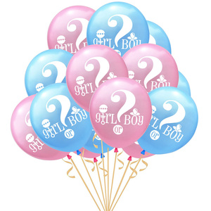 Globos de látex de 12 pulgadas para baby shower, revelación de género, <span class=keywords><strong>es</strong></span> niña o niño, globos para decoración de fiestas - Product Image 2