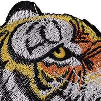 Patchs personnalisés Tiger Ethicon Evarrest, accessoires vestimentaires, lettres thermocollantes lumineuses, broderies en strass