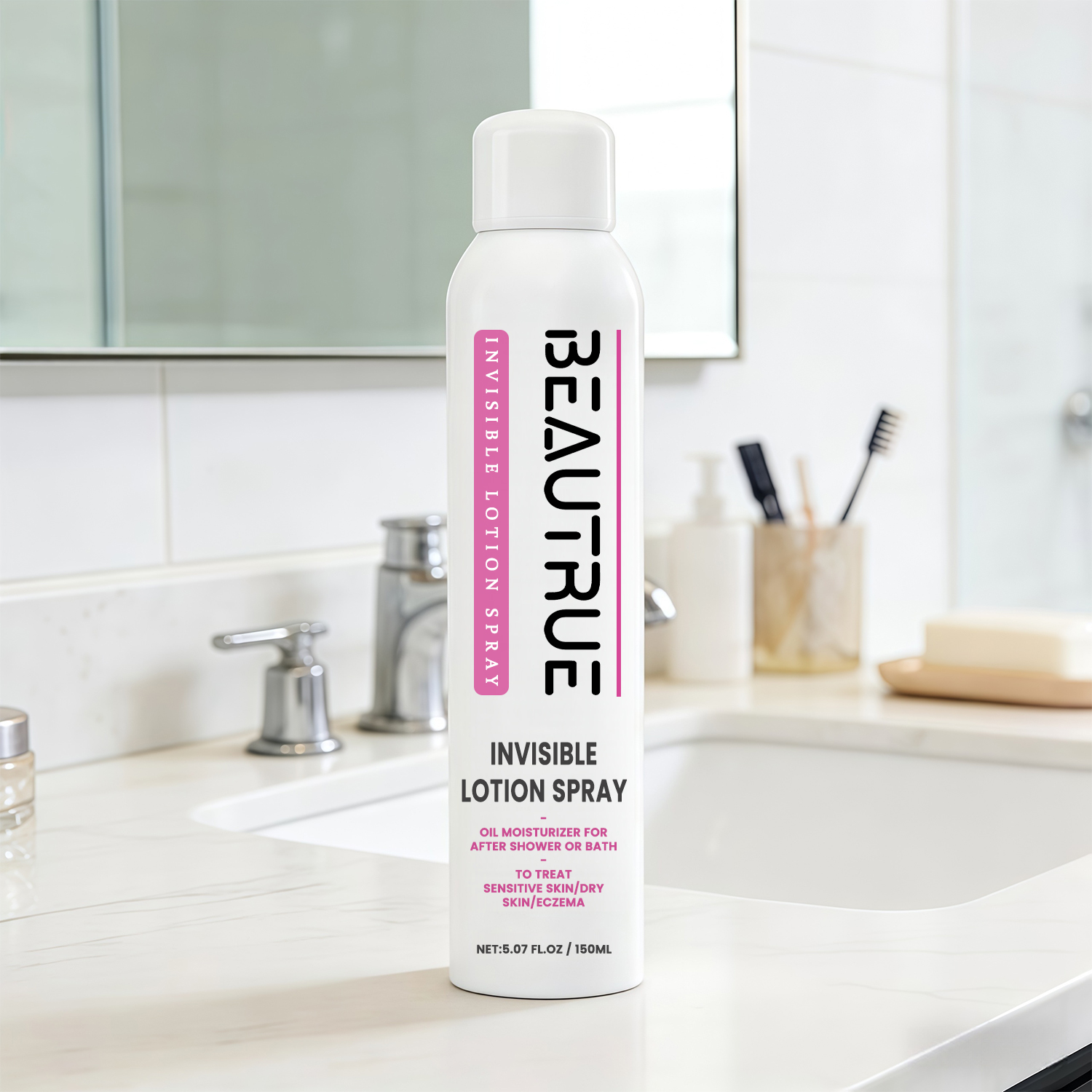 Wholesale Invisible Body Lotion Spray Natural Jojoba Oil Fast Absorbing Hydrating Moisturizer Noncomedogenic Hypoallergenic