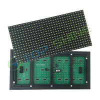 Module d'affichage LED numérique publicitaire extérieur Super Factory DIP546 P10 32x16 points, étanche
