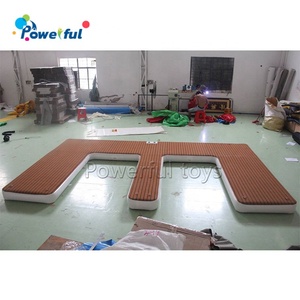 Plateforme flottante pour jet-<span class=keywords><strong>ski</strong></span> en matériau Drop Stitch, quai flottant gonflable pour jet-<span class=keywords><strong>ski</strong></span> - Product Image 2