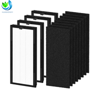 Filtre purificateur d'air personnalisé True H13 Hepa, efficacité de 99,97%, pré-filtre au charbon actif pour la série VEVA 8000 Elite Pro