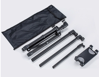 Ulanzi MG-003 Pro Trépied Magnétique Flexible et Pliable pour Téléphone, Perche à Selfie Extensible 1,6 m avec Verrouillage Rotatif en Alliage d'Aluminium à 7 Pieds pour iPhone
