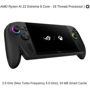 Asus Rog Ally X Consola Portátil de Juegos de 7 Pulgadas FHD 120Hz con Ryzen Ai Z2 Extreme y 1 TB SSD PCIe Windows 10 Pantalla Táctil - Product Image 4