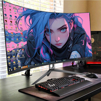Moniteur de jeu incurvé 24/27/32/34 pouces 240hz 4K 5K Moniteur LCD de jeu