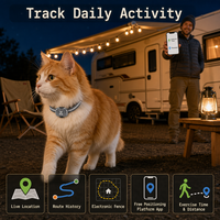 Traceur GPS pour animaux de compagnie G16 : Suivi de localisation en temps réel : plusieurs méthodes de détermination de la position, y compris GPS, Wi-Fi, AGPS et LBS
