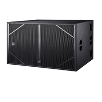 Haut-parleur de basse puissant 5000W Double caisson de basses de 21 pouces Haut-parleur passif Système de sonorisation extérieur