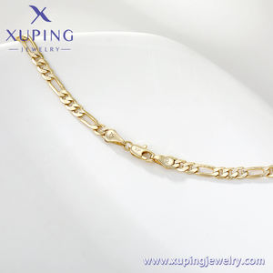 X000900187 XUPING joyería al por mayor a granel 14K oro Color plateado moda joyería fina collares - Product Image 3