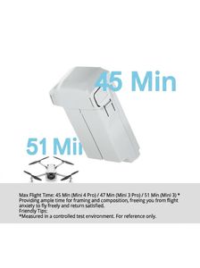 Baterai Intelligent Flight 3850mAh 7.38V dji Mini 3 Plus Mini 4 Pengganti Drone Pintar dengan BMS Terintegrasi Baterai dji Mini 3 Pro - Product Image 5