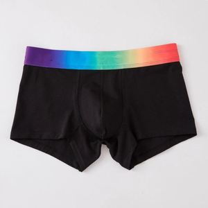 New Panties Men's Cotton Men's Panties <b>Boxers</b> Trendy Personality Men's Panties rainbow Sexy <b>Boxers</b> - Product Image 1