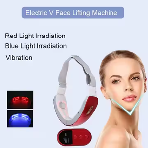 <span class=keywords><strong>Machine</strong></span> faciale portative lifting amincissant le dispositif facial de levage en forme de V technologie à micro-courant beauté du cou de la peau - Product Image 5