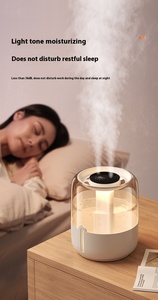 3.8L büyük kapasiteli sıcak ışık Humidificateur Ultrasons <span class=keywords><strong>Mini</strong></span> nemlendirici serin ev için buhar makinesi taşınabilir masaüstü nemlendirici - Product Image 5