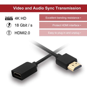 Wesopro 8M Cho HDMI 2.0 Nam Để Nữ Extender Cáp Tương Thích Với <span class=keywords><strong>Android</strong></span> Cho Xiaomi <span class=keywords><strong>TV</strong></span> Stick Mi <span class=keywords><strong>TV</strong></span> <span class=keywords><strong>Box</strong></span> PC & Máy Chiếu 4K - Product Image 5