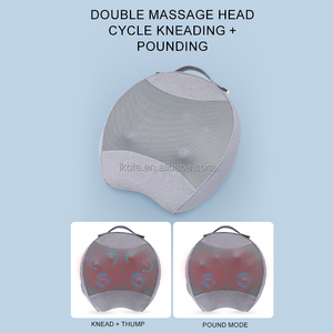 <strong>Wholesale</strong> <strong>Electric</strong> Shiatsu Shoulder Neck Back Lumbar <strong>Massager</strong> With Rolling Kneading Heat Body Massage Pillow - Product Image 4