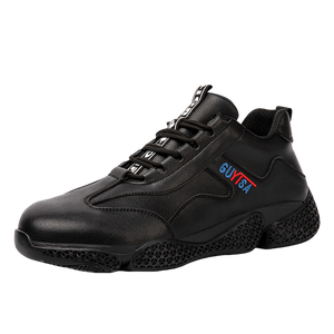 Chaussures de travail bon marché à bout en acier Vente en gros Bottes de sécurité faciles à nettoyer résistantes à l'huile Chaussures de sécurité certifiées CE - Product Image 4