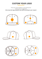 Casquettes Snapback à 5 panneaux à visière plate brodées en 3D personnalisées OEM, chapeau ajusté sur mesure avec logo, en polaire performante, style Hip Hop pour hommes
