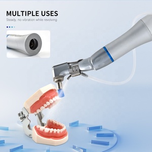CE ha approvato il Kit Handpiece a bassa velocità di 3 rettilineo ad angolo contrale e motore ad aria a bassa velocità turbina Set fornitura acqua esterna 203C - Product Image 6