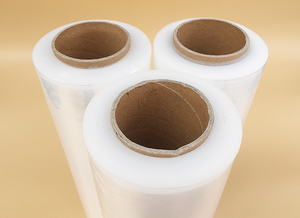 Tay căng phim bọc Polypropylene phim căng bọc trong suốt tự dính rõ ràng Nhựa Bộ phim kéo dài cho Pallet bọc - Product Image 3