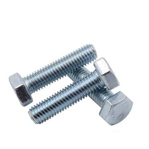 高品質激安販売亜鉛メッキ鋼/アルミ六角ボルト工場卸売（工業用） - Product Image 2