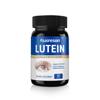 Ausreson OEM Gélules d'Extrait de Souci et d'Éster de Lutéine pour la Santé Oculaire, Suppléments Vitaminiques pour la Vision, Gélules de Lutéine et de Zéaxanthine pour les Yeux