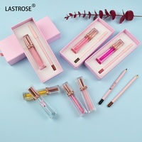 Ensemble de gloss et crayon à lèvres 2 en 1, rose, emballage personnalisé, label privé, haute pigmentation, végan, nude, marron, maquillage pour les lèvres, cosmétique