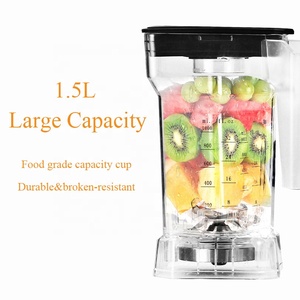 Nibu ticari mutfak aletleri ev ve otel meyve buz Smoothies makinesi için ses geçirmez yiyecek mikseri <span class=keywords><strong>Blender</strong></span> - Product Image 5