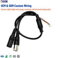 Cableado de Video BNC Personalizado de 3 Núcleos, Cable de Conexión para Cámara CCTV, Conector AHD CVBS, Kit de Monitoreo de Video a Prueba de Agua