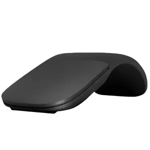 BT 4.0 pieghevole Mouse senza fili arco Touch Roller Computer Mouse silenzioso ergonomico sottile Laser Mini Mouse per Microsoft superficie