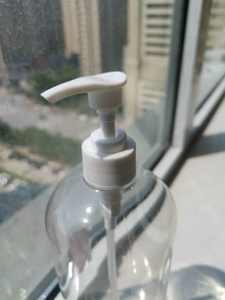 Bottiglia di plastica d'imballaggio del contenitore 12 oz del Gel della doccia dell'animale domestico vuoto grasso 18oz 125ml per cura di capelli con la pompa bianca - Product Image 5