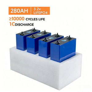 แบตเตอรี่เซลล์ LiFePO4 เกรด A 3.2V 280Ah ของ PL Stock พร้อมขั้วต่อแบบ M6 Stud สำหรับเก็บพลังงานแสงอาทิตย์ - Product Image 4