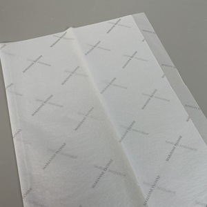 <span class=keywords><strong>Papier</strong></span> d'emballage en pâte de bois recyclable personnalisé, directement de l'usine, haute qualité, faible MOQ, logo imprimé, pour vêtements, sacs cadeaux - Product Image 1