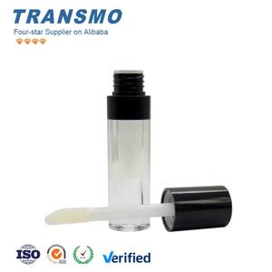 Tubes de brillant à lèvres de Noël de qualité supérieure, fournisseurs de tubes de brillant à lèvres personnalisés, tubes de brillant à lèvres vides ronds de 8,5 ml avec pinceau, couleur nude personnalisée - Product Image 1