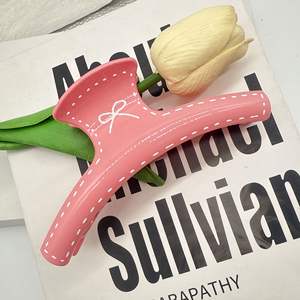 กิ๊บหนีบผมพลาสติกทรงสี่เหลี่ยมผืนผ้าขนาด 11.5 ซม. สีลูกกวาดสุดฮิต แบบด้าน คลาสสิก น่ารัก แฟชั่นสำหรับสาวๆ กิ๊บหนีบผมขนาดใหญ่สำหรับผู้หญิง - Product Image 5