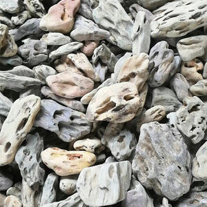 Natuurlijke <span class=keywords><strong>Aquarium</strong></span> Versieren <span class=keywords><strong>Aquarium</strong></span> Rotsen Rivier Tuimelde Bruine Drakensteen - Product Image 2