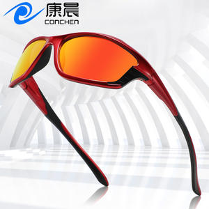 Lunettes de soleil polarisées pour hommes P547, protection UV400, monture PC, verres TAC, pour le cyclisme, les activités de plein air et la conduite. - Product Image 2