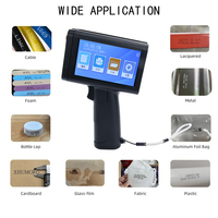 Imprimante Jet d'Encre TIJ Sans Fil Portable 25,4 mm pour Code de Lot, Logo, Date de Péremption sur Métal, Plastique, Bois, Tissu – Mini Machine d'Impression