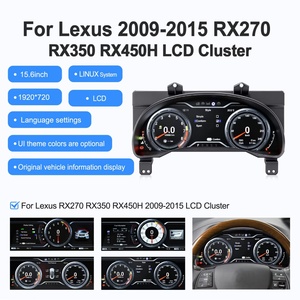 นาวิฮัว สำหรับ Lexus RX RX270 RX350 ปี 2009-2015 อัพเกรดหน้าจอ LCD แสดงผลความเร็วแบบดิจิตอล ระบบ Linux ห้องนักบินเสมือนจริง ชุดหน้าปัดดิจิตอล - Product Image 3