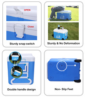 Glacière Extérieure Personnalisée OEM ODM, 12L 22L 30L 50L, En Plastique Portable Pour Pique-nique, Camping et Crème Glacée – Fabriquée en Thaïlande