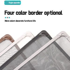 Moustiquaire magnétique ajustable 150*180 pour fenêtre, anti-insectes, avec cadre magnétique adhésif 60*60, respirante et conviviale - Product Image 2