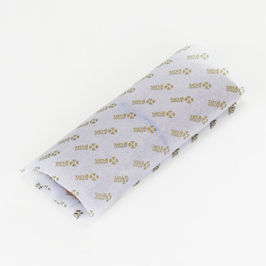 Papier de soie d'emballage biodégradable coloré, imprimé avec logo de marque personnalisé, enduit d'amidon, pour vêtements, bijoux, chaussures et cadeaux - Product Image 2